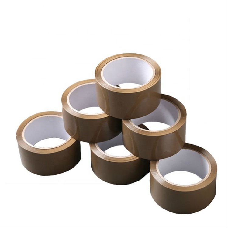 Wholesale No Air Bubbles BOPP Packing Tape Brown Tan for Moving or